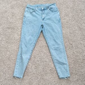 SHEIN Light Wash Skinny stretch Jeans Size 0XL Curve